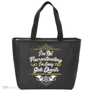 I'm Not Procrastinating I'm Doing Side Quests Tote Bag