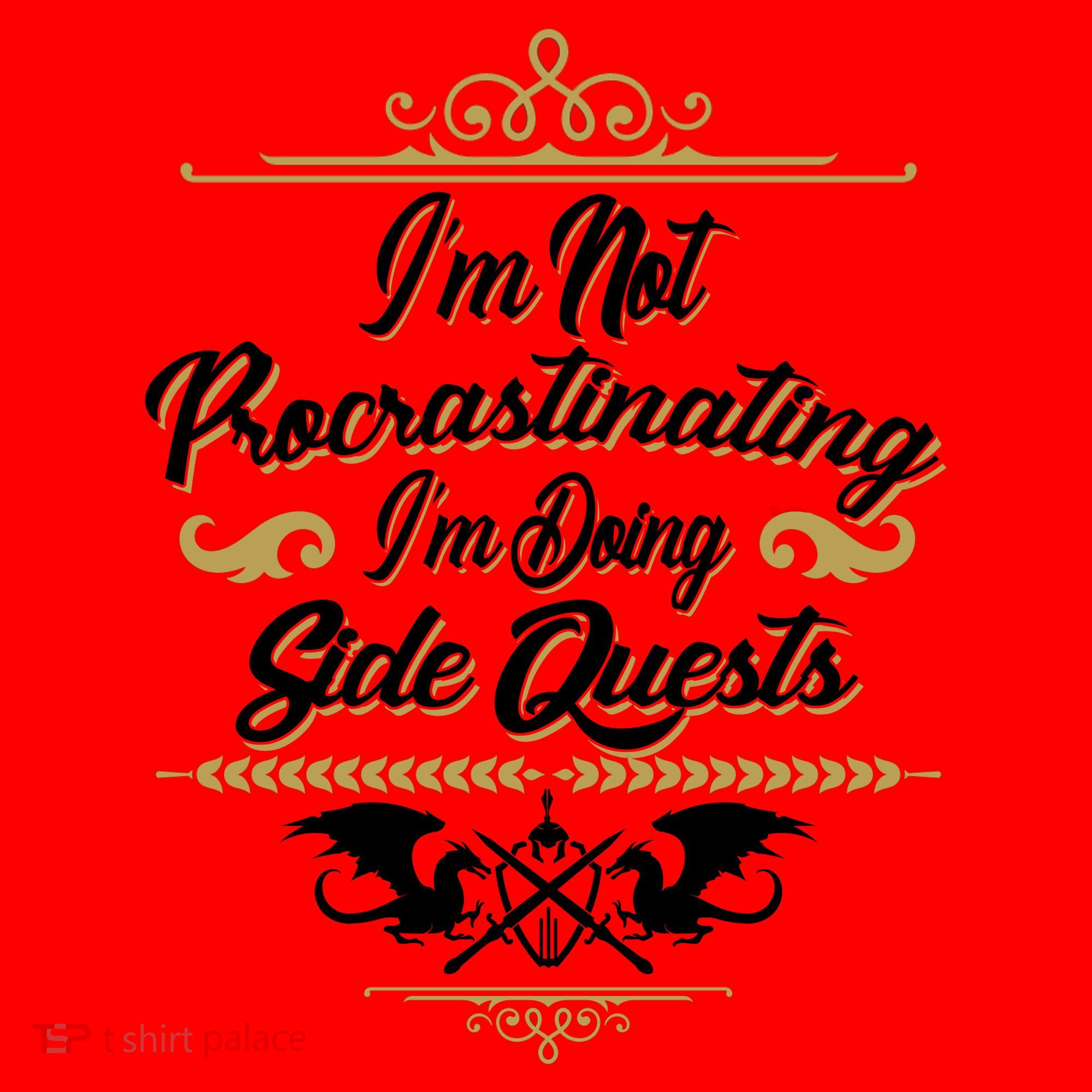 I'm Not Procrastinating I'm Doing Side Quests Santa Hat