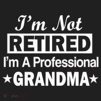 I'm Not Retired I'm A Professional Grandma Beanie thumb 2