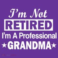 I'm Not Retired I'm A Professional Grandma Long Sleeve Shirt thumb 2