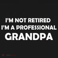 I'm Not Retired I'm A Professional Grandpa Backpack thumb 2