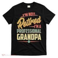 I'm Not Retired I'm A Professional Grandpa Vintage T-Shirt thumb 0