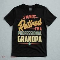 I'm Not Retired I'm A Professional Grandpa Vintage T-Shirt thumb 5