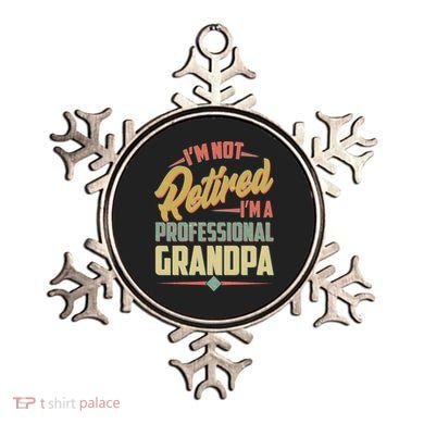 I'm Not Retired I'm A Professional Grandpa Vintage Ornament