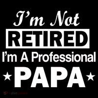 I'm Not Retired I'm A Professional Papa Women's Hoodie thumb 2