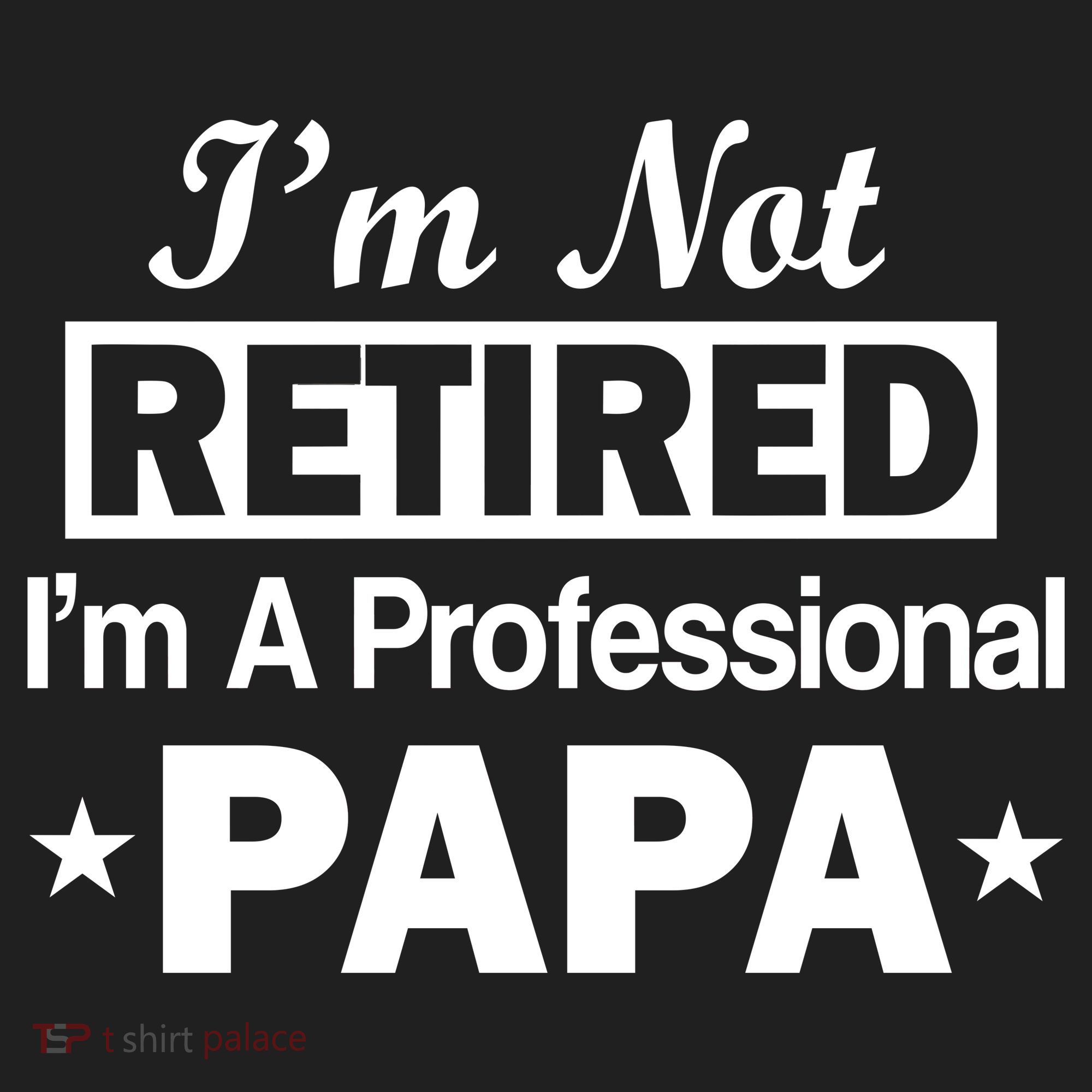 I'm Not Retired I'm A Professional Papa Hat