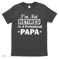 I'm Not Retired I'm A Professional Papa T-Shirt thumb 0