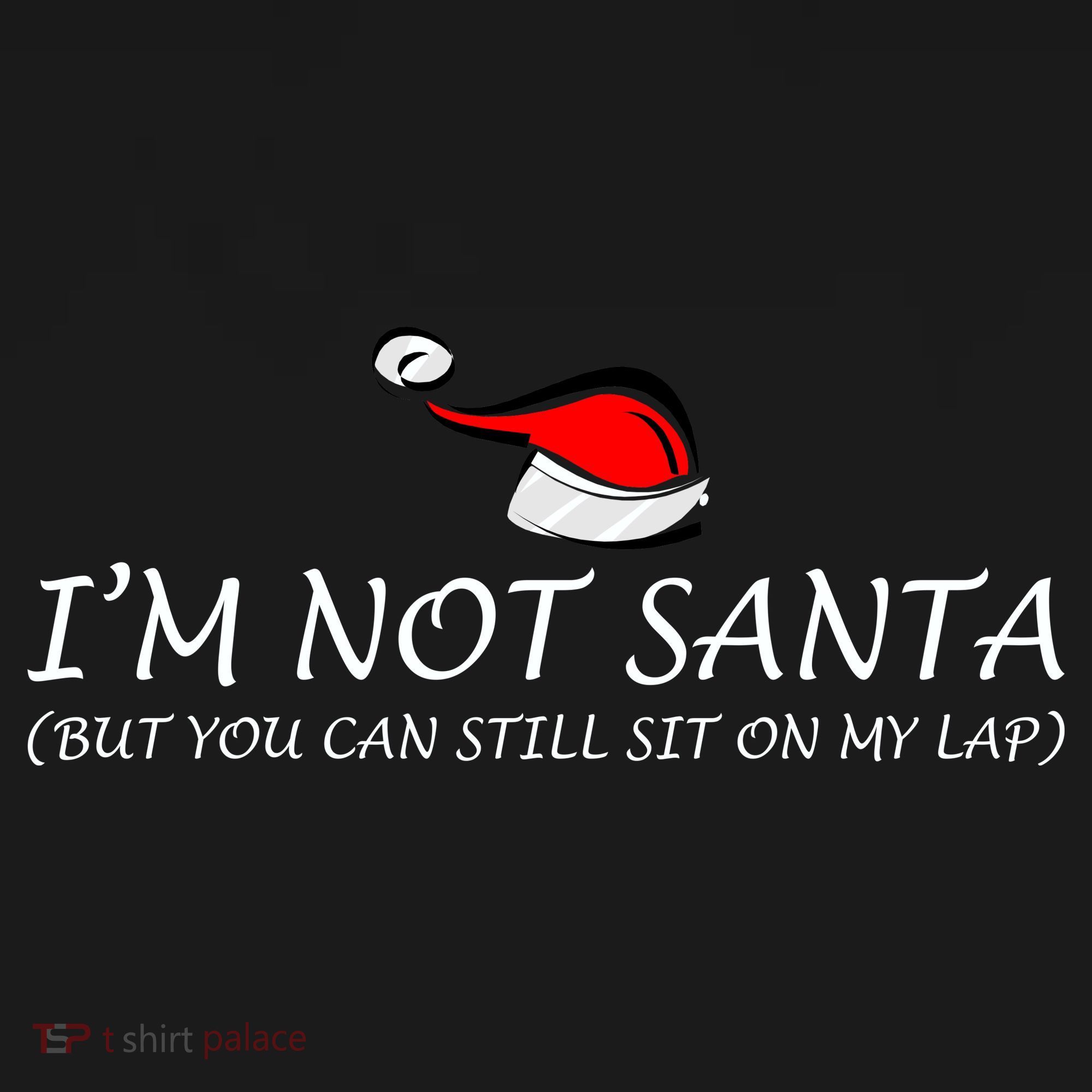I'm Not Santa, But You Can Sit On My Lap Ornament