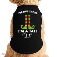 I'm Not Short I'm A Tall Elf Doggie Tank thumb 0