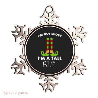 I'm Not Short I'm A Tall Elf Ornament