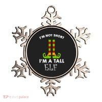 I'm Not Short I'm A Tall Elf Ornament thumb 0