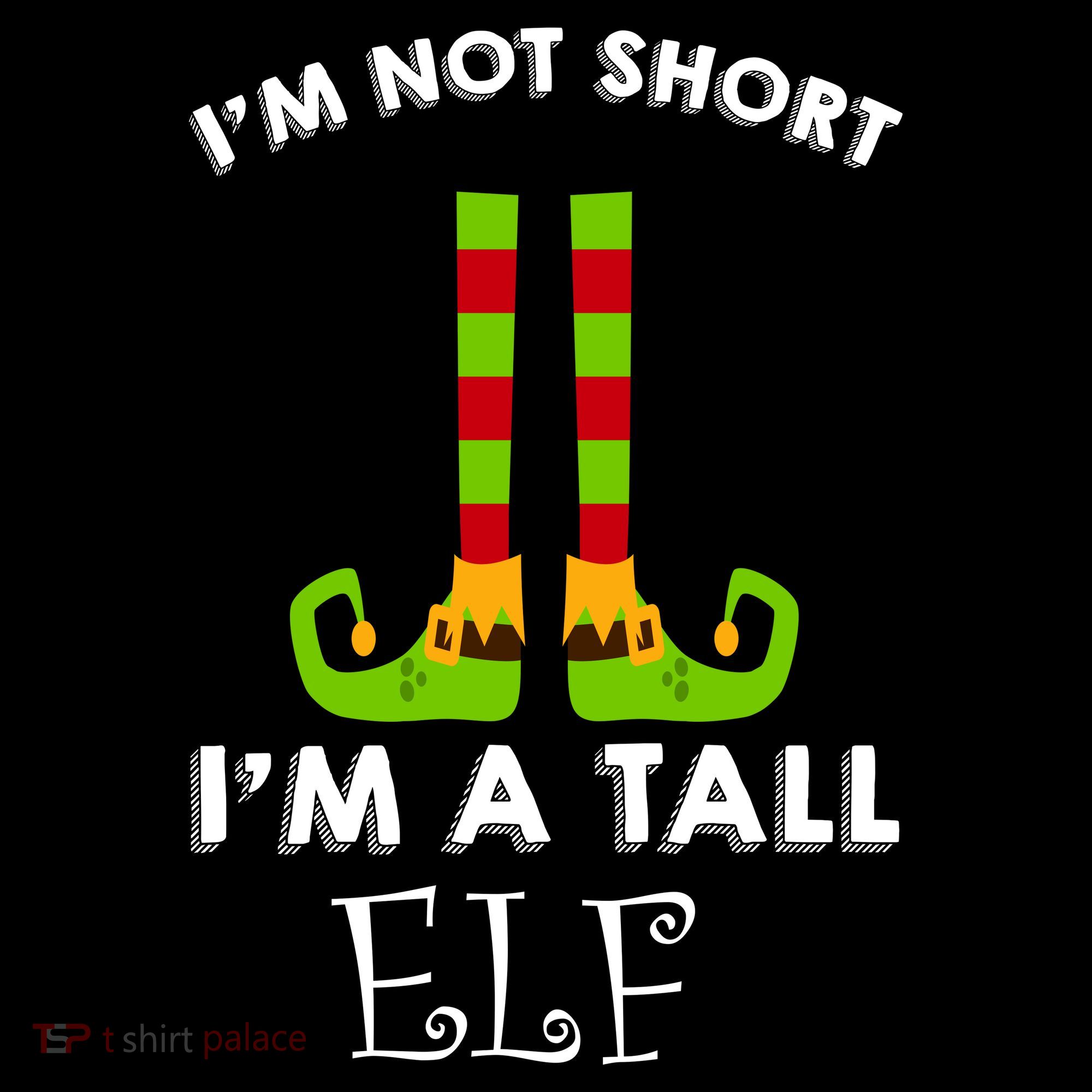 I'm Not Short I'm A Tall Elf Tote Bag