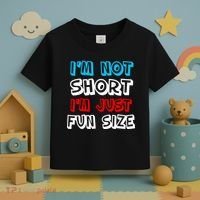 I'm Not Short I'm Just Fun Size Toddler T-Shirt thumb 3