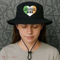 I'm Not Short I'm Leprechaun Size Bucket Hat thumb 3