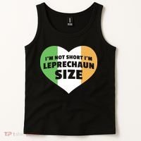 I'm Not Short I'm Leprechaun Size Tank Top thumb 2
