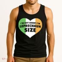 I'm Not Short I'm Leprechaun Size Tank Top thumb 3