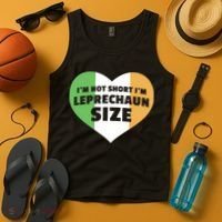 I'm Not Short I'm Leprechaun Size Tank Top thumb 4
