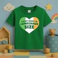 I'm Not Short I'm Leprechaun Size Toddler T-Shirt thumb 3