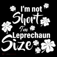 I'm Not Short I'm Leprechaun Size Funny Irish Women's Tank Top thumb 5