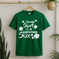I'm Not Short I'm Leprechaun Size Funny Irish T-Shirt thumb 2