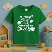 I'm Not Short I'm Leprechaun Size Funny Irish Toddler T-Shirt thumb 3