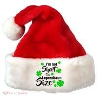 I'm Not Short I'm Leprechaun Size Funny Irish Santa Hat thumb 0