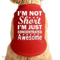 I'm Not Short Just Concentrated Awesome Doggie Tank thumb 0