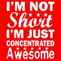 I'm Not Short Just Concentrated Awesome Kids Hoodie thumb 5