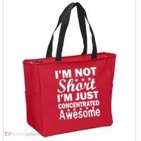 I'm Not Short Just Concentrated Awesome Tote Bag thumb 2