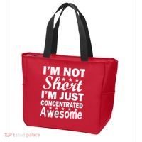 I'm Not Short Just Concentrated Awesome Tote Bag thumb 3
