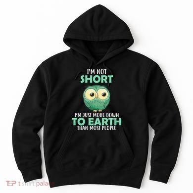 I'm Not Short Just Down To Earth Hoodie