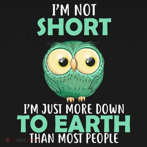 I'm Not Short Just Down To Earth Apron