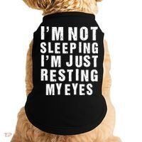 I'm Not Sleeping Just Resting My Eyes Doggie Tank thumb 0