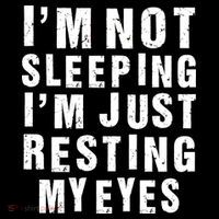 I'm Not Sleeping Just Resting My Eyes Apron thumb 3