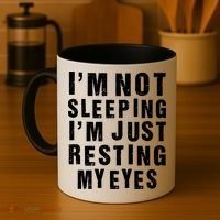 I'm Not Sleeping Just Resting My Eyes Coffee Mug thumb 4