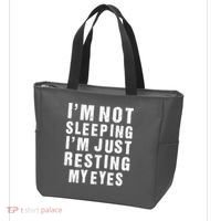 I'm Not Sleeping Just Resting My Eyes Tote Bag thumb 3