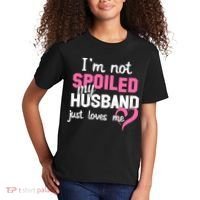 I'm Not Spoiled My Husband Just Loves Me Kids T-Shirt thumb 2