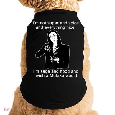 I'm Not Sugar And Spice Funny Meme Doggie Tank