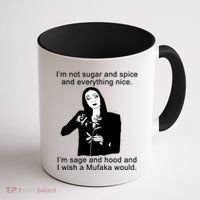 I'm Not Sugar And Spice Funny Meme Coffee Mug thumb 1