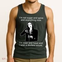 I'm Not Sugar And Spice Funny Meme Tank Top thumb 3