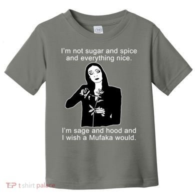 I'm Not Sugar And Spice Funny Meme Toddler T-Shirt