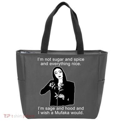 I'm Not Sugar And Spice Funny Meme Tote Bag