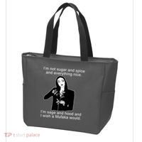 I'm Not Sugar And Spice Funny Meme Tote Bag thumb 3