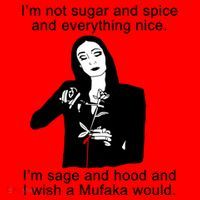 I'm Not Sugar And Spice Funny Meme Santa Hat thumb 1