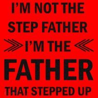 I'm Not The Step Father I'm The Father That Stepped Up Santa Hat thumb 1