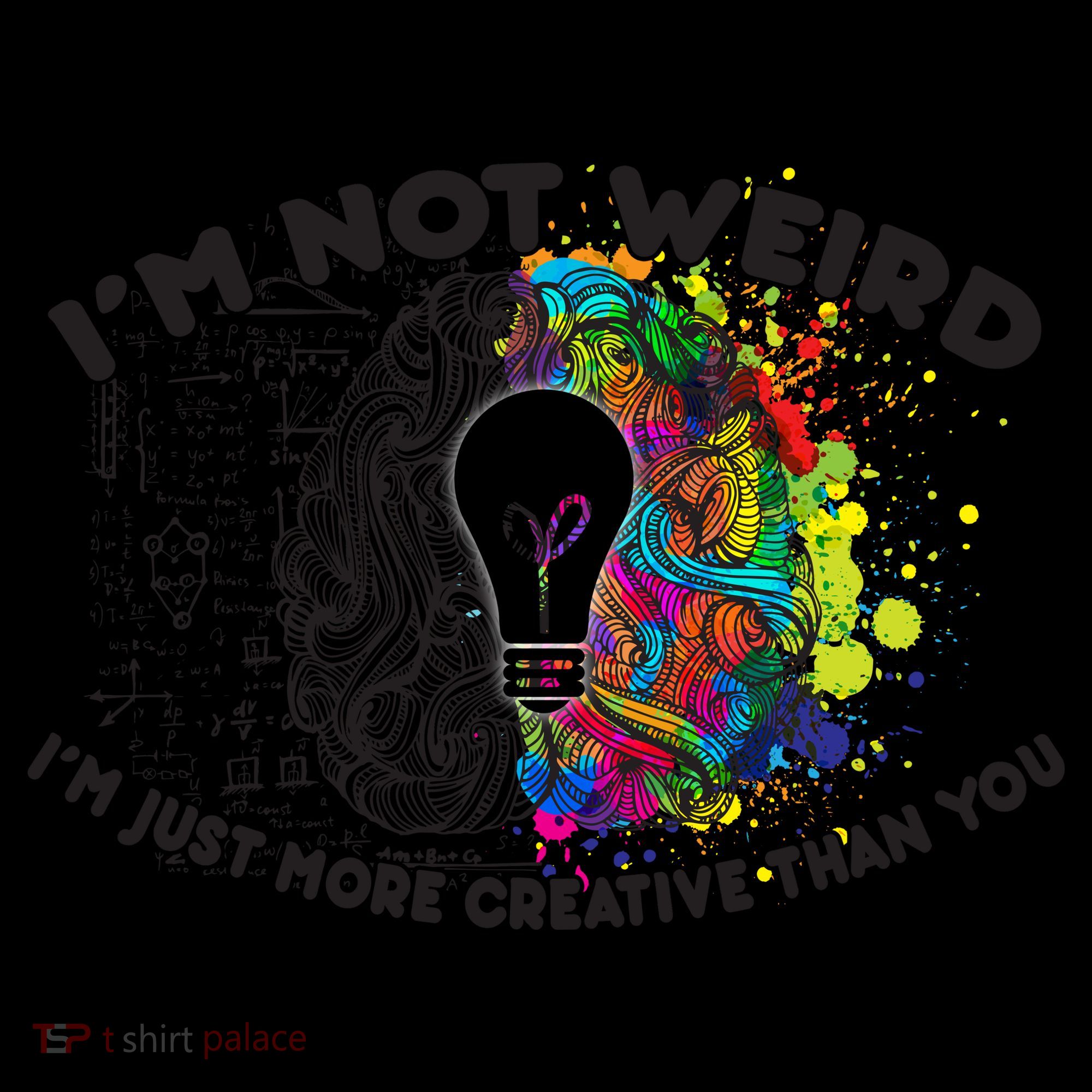I'm Not Weird I'm Just More Creative Than You Coffee Mug