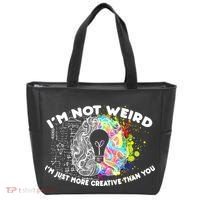 I'm Not Weird I'm Just More Creative Than You Tote Bag thumb 0
