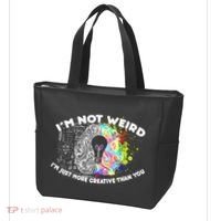 I'm Not Weird I'm Just More Creative Than You Tote Bag thumb 3