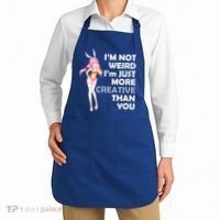 I'm Not Weird I'm Just More Creative Than You Anime Girl Apron thumb 2