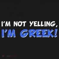 I'm Not Yelling, I'm Greek! Polo thumb 3